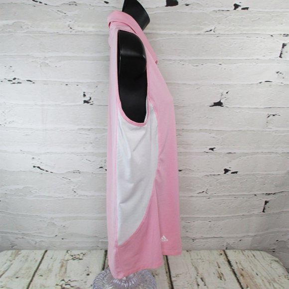 Adidas Climacool Performance Golf Sleeveless Polo Shirt - Picture 2 of 6